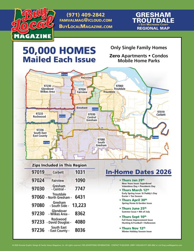 Gresham-Troutdale-Map